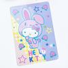 Sanrio Hello Kitty Mascot Collection Colorful Bunny Blue Plush