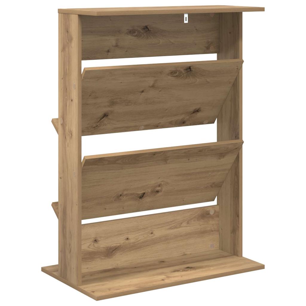 Magazine Rack Artisan Oak 70 x 41 x 96 cm Particleboard