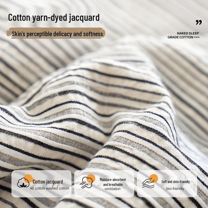 2025 Luxuriöse Winterbettwäsche aus reiner Baumwolle - Bettbezug & Bettlaken (4-teilig)