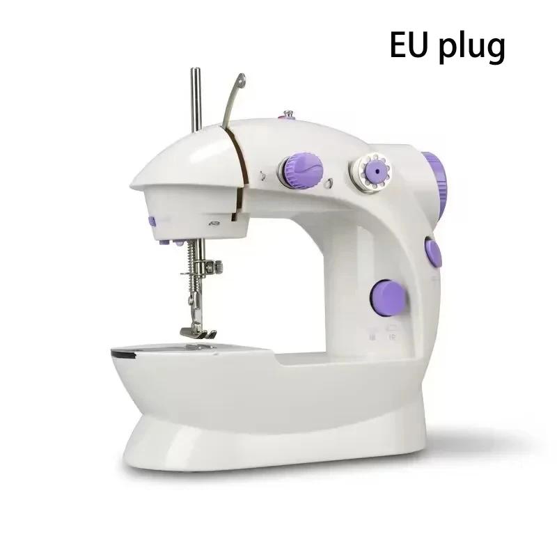 Бытовая 202Mini машины с легким резаком Ручная швейная машина Ножная педаль Портативная швейная машина с ночником Шитье