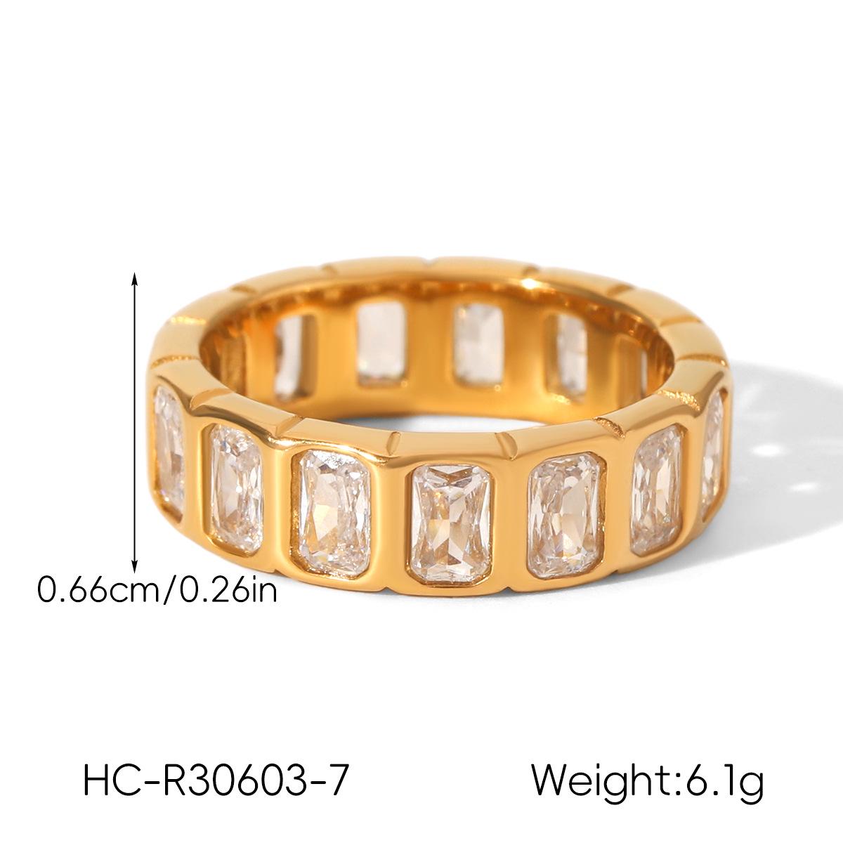 Heart-Shaped Zircon Ring for Women - Non-Fading Stainless Steel, Luxury Design