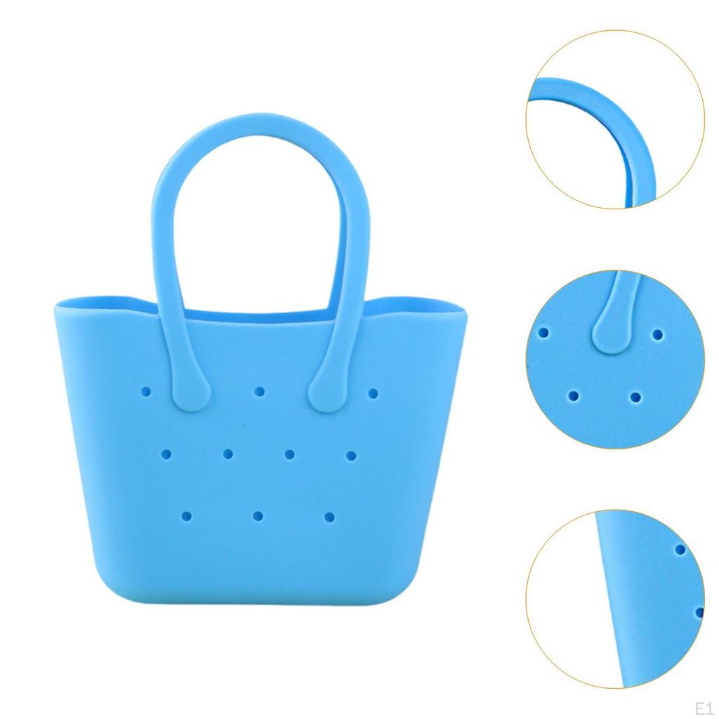 Beach Tote Bag Waterproof Travel Handbag Casual for Shopping Street Boat Style A