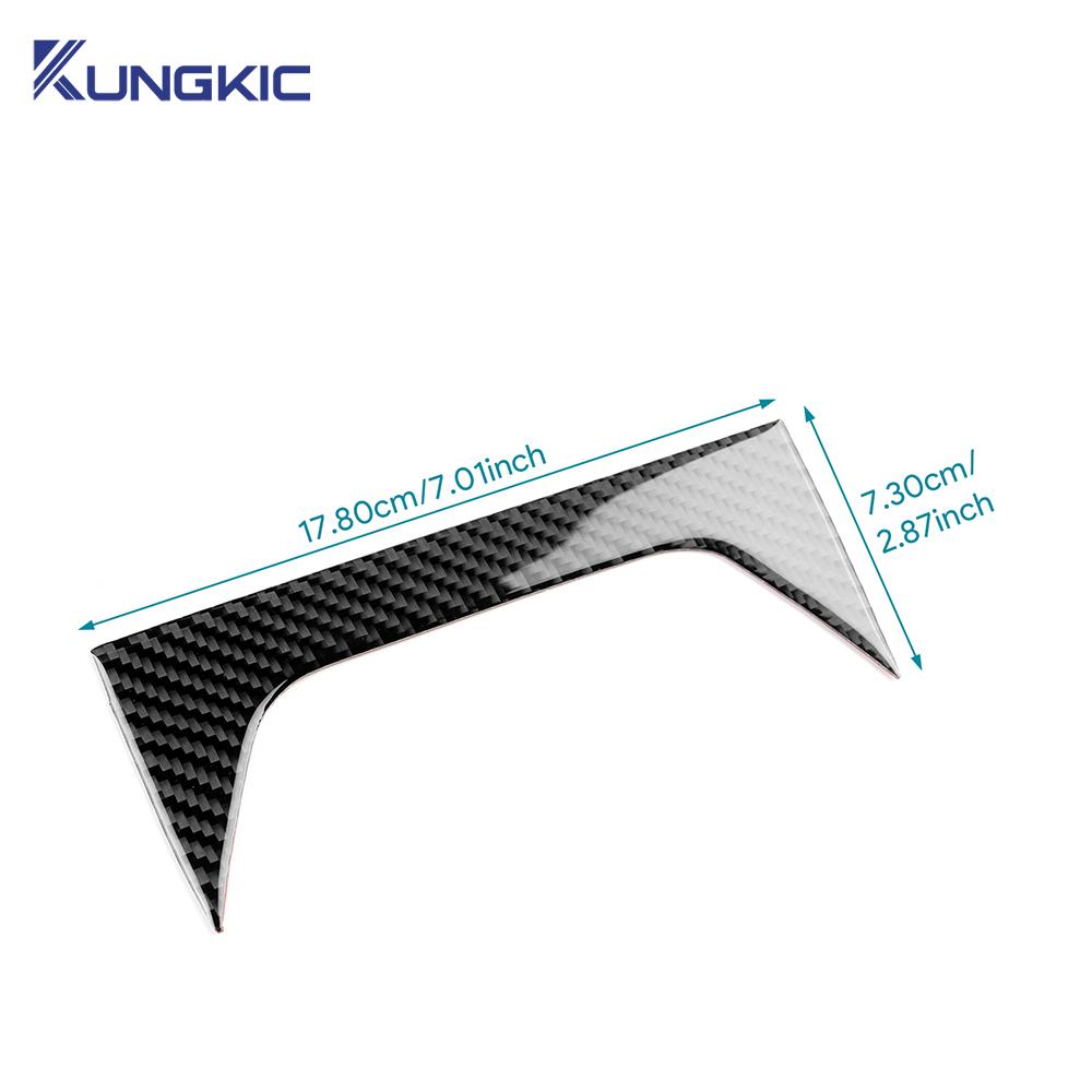 For Subaru BRZ Toyota GR86 2025 2025 2025 2025 2025 Real Soft Carbon Fiber Sticker LHD RHD Center Console Shift Panel Trim
