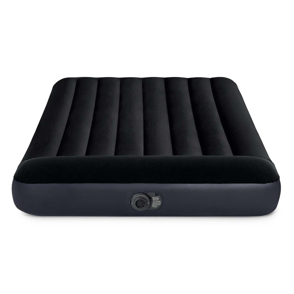 Inflatable Mattress 191X137X25 Cm With Built-In Electric Pump Intex 64148