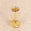 1Pair Iron Lamp Home Table Centerpieces Lotuss Desk Advents Candle Holder Butter Lamp Lotuss Candle Holder