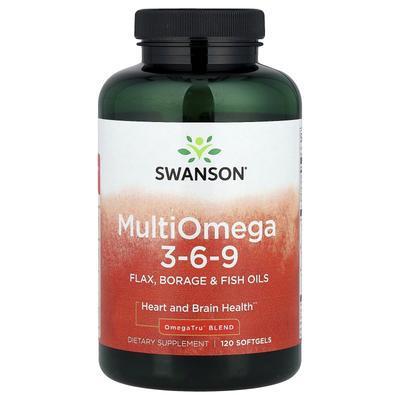Multi Omega 3-6-9, 120 Softgels