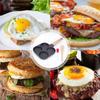 ABIY Egg Frying Pan Nonstick Coating Mini Skillet, Comfortable Handle,For Omelettes,Pancakes, And Hamburgers, Outdoor Camping