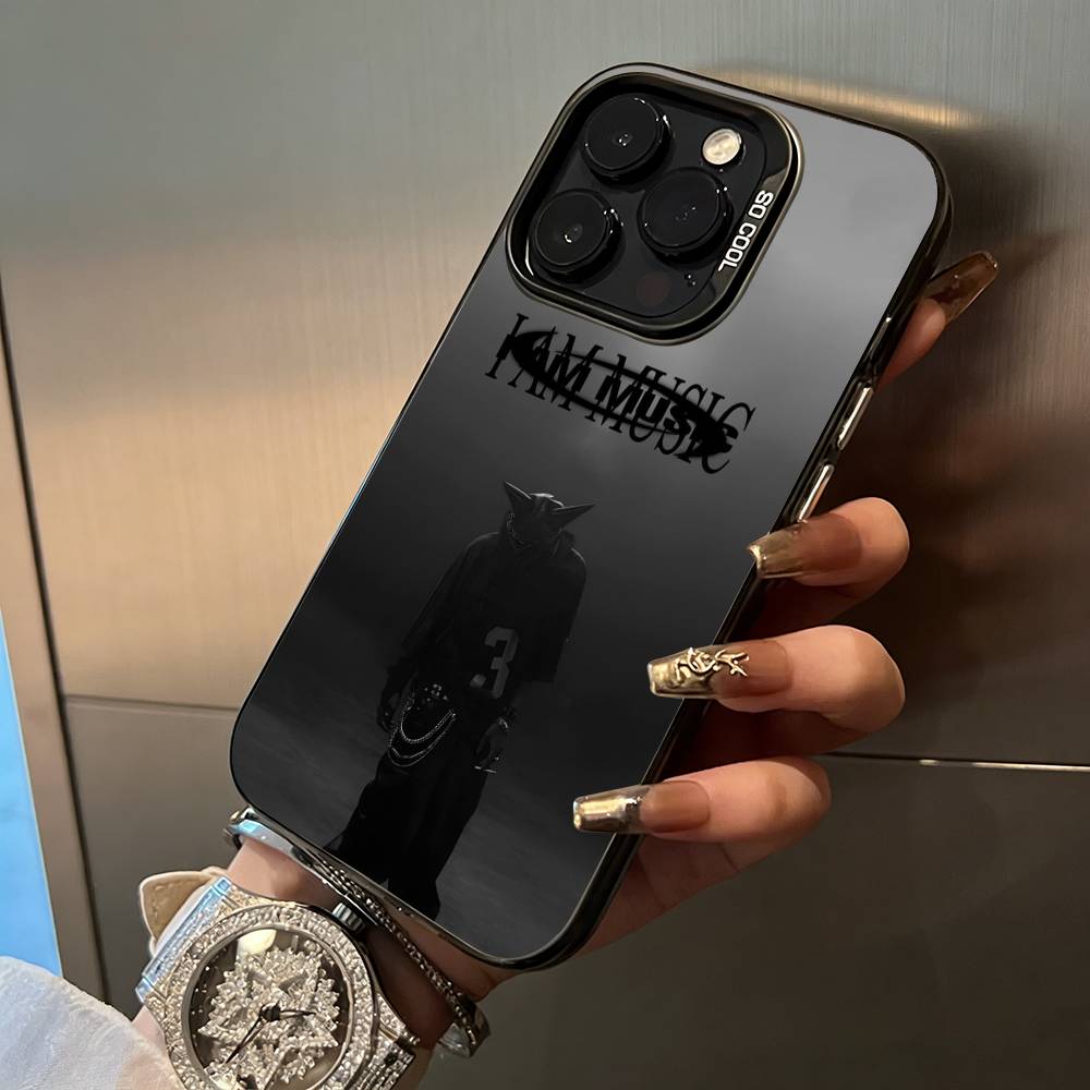 

I AM MUSIC (Playboi Carti) Phone Case For IPhone17 16 11 12 13 14 15 16 Pro Max Plus Cover Colored Silver Funda Bumber iPhone13Pro