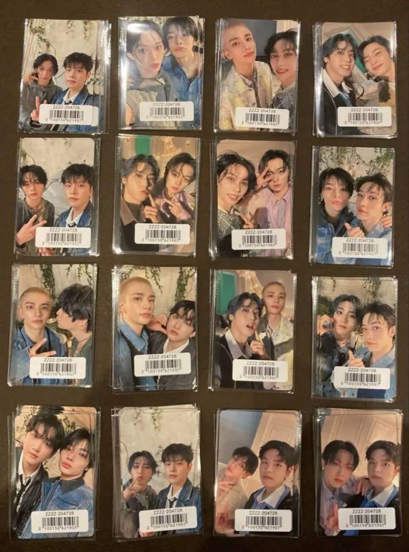 

[USED] StrayKids Hollow FC Edition Unit Trading Cards Complete