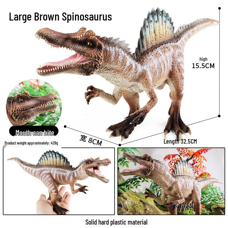 Jurassic Simulation Dinosaur Toys: Spinosaurus, Tyrannosaurus Rex, Mosasaurus
