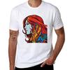 Red Sonja Graffiti Profile Tshirt Sports Basic Short Sleeve Tshirt