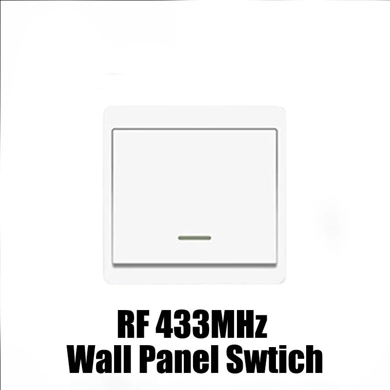 Smart Bluetooth & 433MHz E27 Bulb Lights with Remote Control RF Lamp Holder TUYA Wireless Wall Light Switch AC 220V Lamp Socket