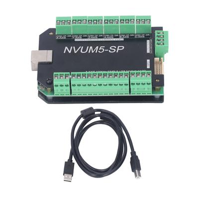 5 Achsen CNC Bewegungssteuerungsplatine USB Graviermaschinen-Controller-Panel 10 Eingang 3 Ausgang 18?32V