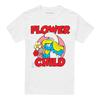 The Smurfs Unisex Adult Child Flower T-Shirt