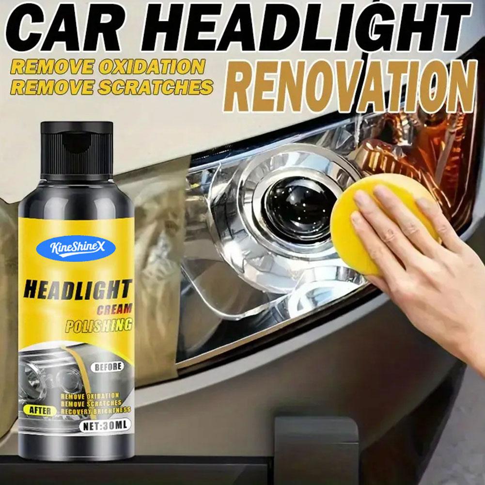 Pasta Ripara Fari Auto Funzione Lucidatura Lampade Macchie Riparazione Auto Automobilistica Rimuove Parti Forte Effetto Vetro, C9J0