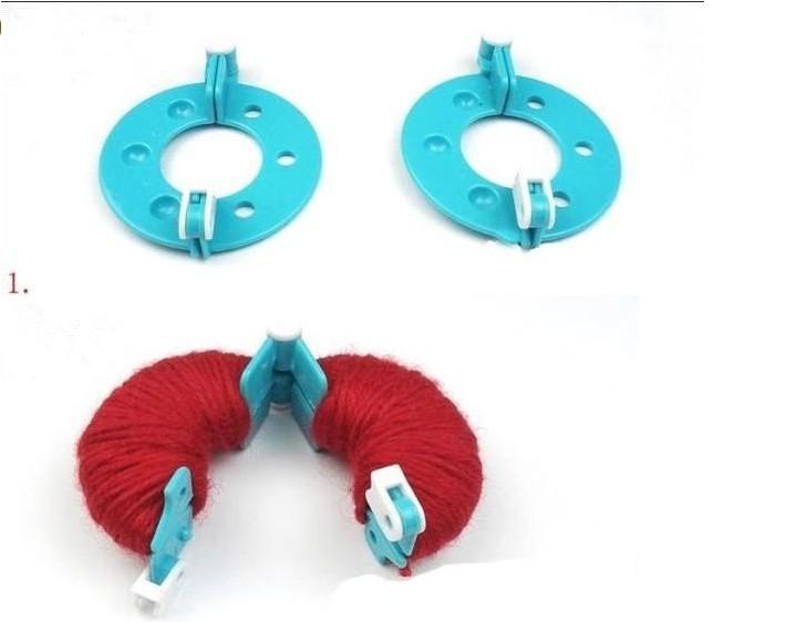 Wollstrickwerkzeug Pompon-Strickgerät Pompon-Ball-Gerät Wollherstellungsgerät Haarbällchen-Gerät/Ballherstellungs-Karton