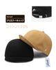 Spargel Cotton Prisoner Cap with Embroidered Design Short 100% (Maximum Length 63cm), Brim, Men's/Women's (Camel, L)