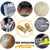Glue Removal Blade Glass Oven Razor Scraper Plastic Handle Razor Scraper Spatula Car Film Tool Window Cleaning Blade Scraper