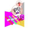 7 Colors Sewing Pincushion Wrist Hand Magnetic Needle Pad Safety Pin Cushion Storage Apparel Pin Holder Sewing Supplies