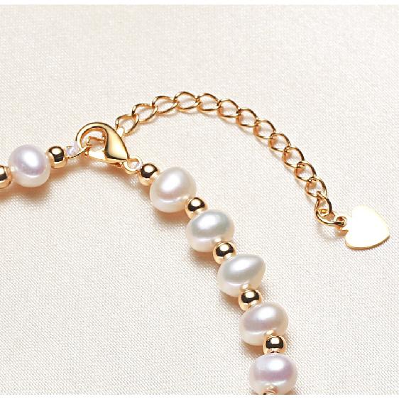 Directly supplied freshwater pearl fish scale spacer beads, simple bracelet, women's seawater shell jewelry