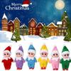2.9in Christmas Elf Doll Ornament Lovely Kids Gift Toy Decor