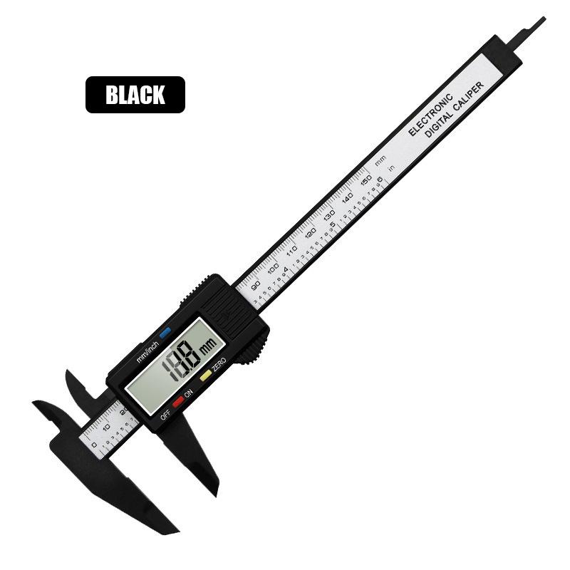 

Digital Caliper 150mm 0.1mm Electronic Vernier Caliper Accurate Caliper Carbon Electronic Calipers Measuring Tool Digital Ruler