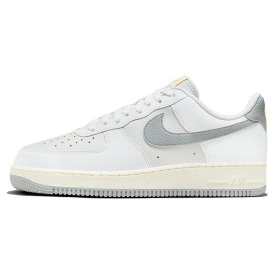 Nike Air Force 1 Low Next Nature Szary/Ecru/Żółty - FZ4620-100