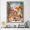 Disney Diamond Painting Alice In Wonderland Art Painting Rhinestone 5D Mosaic DIY Cross Stitch Gift Home Decor