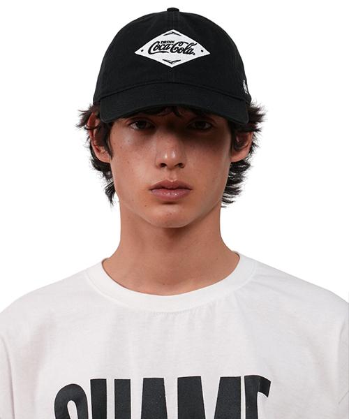 Amelikannideul Coca-Cola Square Mark Ballpark Cap - Black