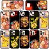 Phone Case for iPhone 17 16 15 Plus Xiaomi Poco F8 F7 X7 X6 M8 C85 C75 C71 Redmi Note 14 12 11 13 Pro Max A4 14C 13C 15C Charmander Pokemon GO Pikachu