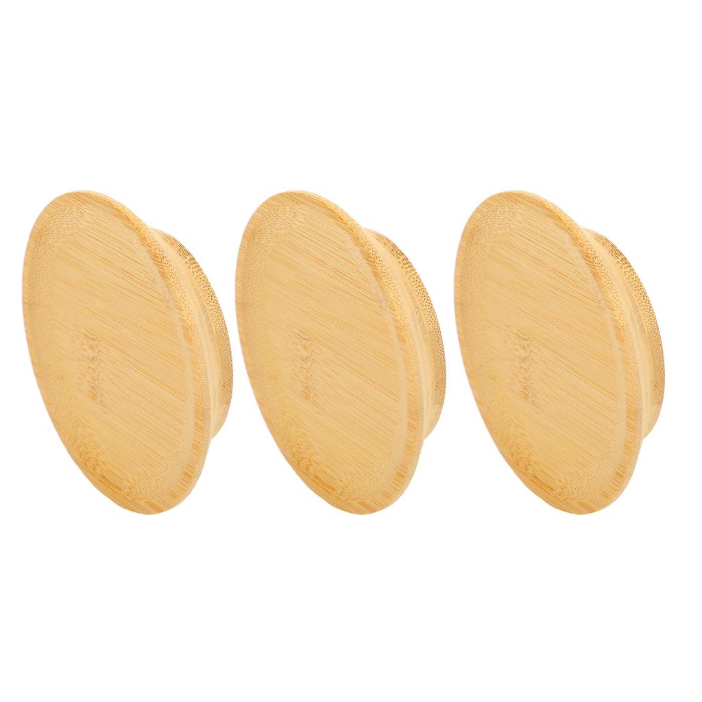 10PCS Wine Glass Topper Bambusoideae Wine Glass Charcuterie Board Drink Coaster for Party Bar