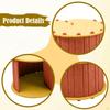 Cat Play Tunnel Bed Cave Indoor Universal Removable Cover Easy to Clean All Season for 2 Cats