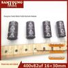Samyoung 400V 82uF 16×30mm Capacitor - Taped Electrolytic for Power Supply Filtering