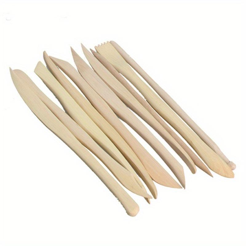 10Pcs Set Carving Crafts Wooden Plastic Clay Sculpture Knife Pottery Modeling Tools for Figurines