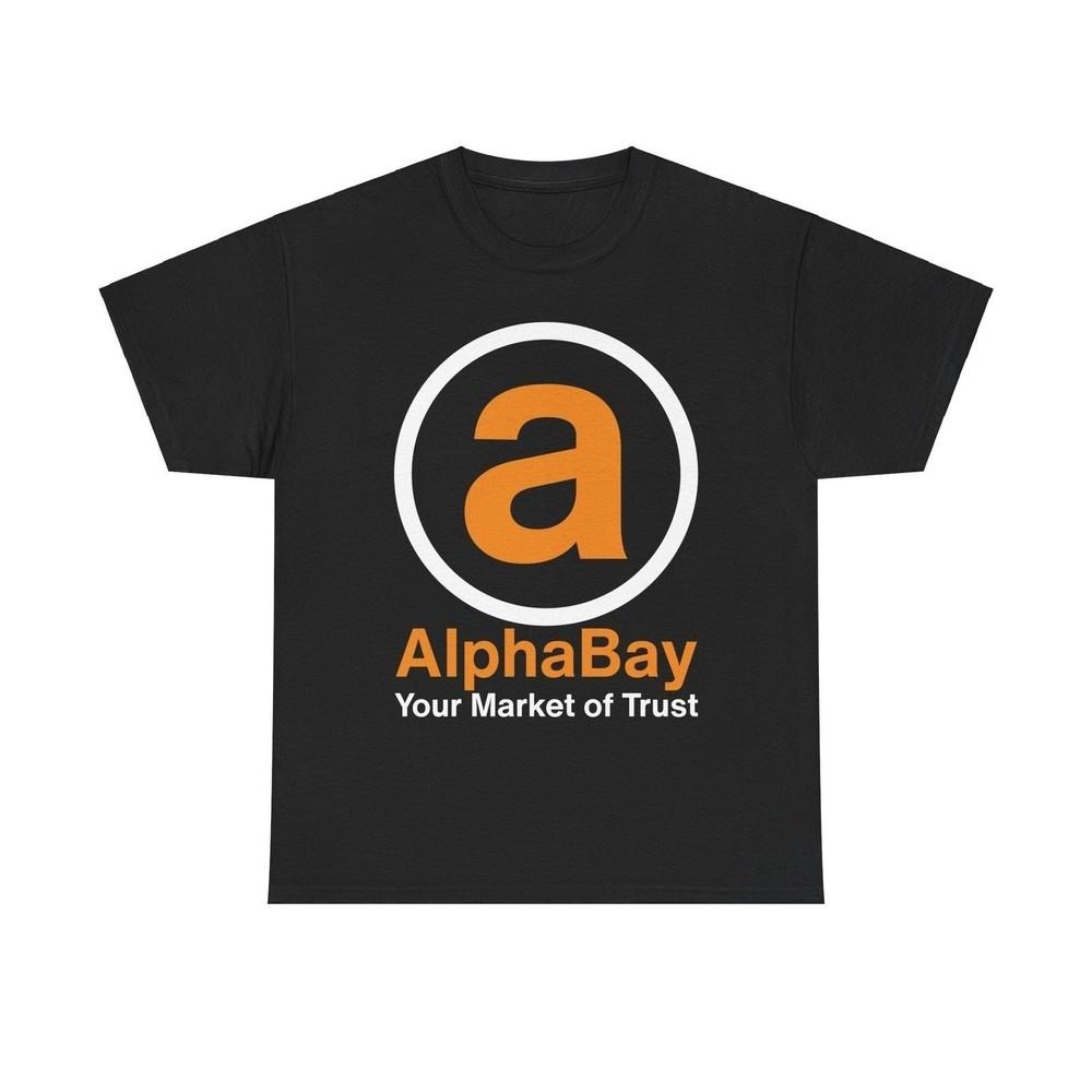 

Alpha Bay Your Market of Trust Underground Dark Web T-shirt 3XL