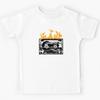 Burning Cassette Tape Kids T-Shirt