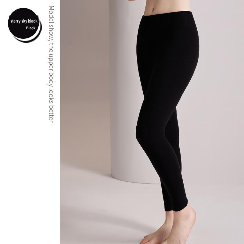 2024 Herbst/Winter Damen Meiyabi Hochtaillierte Wollmischung Warme Leggings