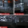 Annular Cutter For Stainless Steel Hard Metals 2 Inch Cutting Depth 1-3/8 Inch Diameter Drill Press Machine Compatible