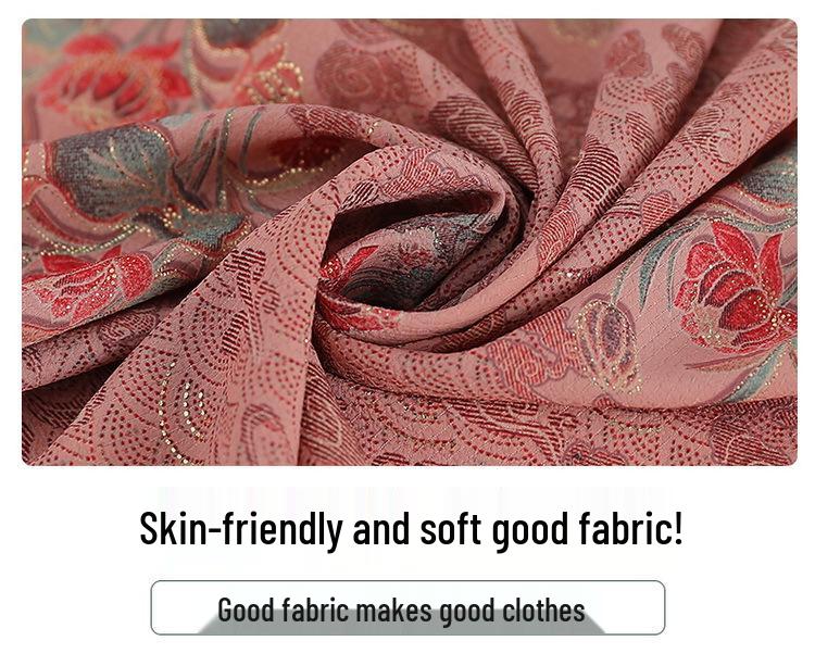 2026 Spring/Summer Slimming Printed Shirt for Plus Size Middle-Aged & Elderly Women