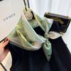 Korean Style High End Decorative Silk Neck Scarf Women Fresh Youthful Spring Summer Lightweight Scarf