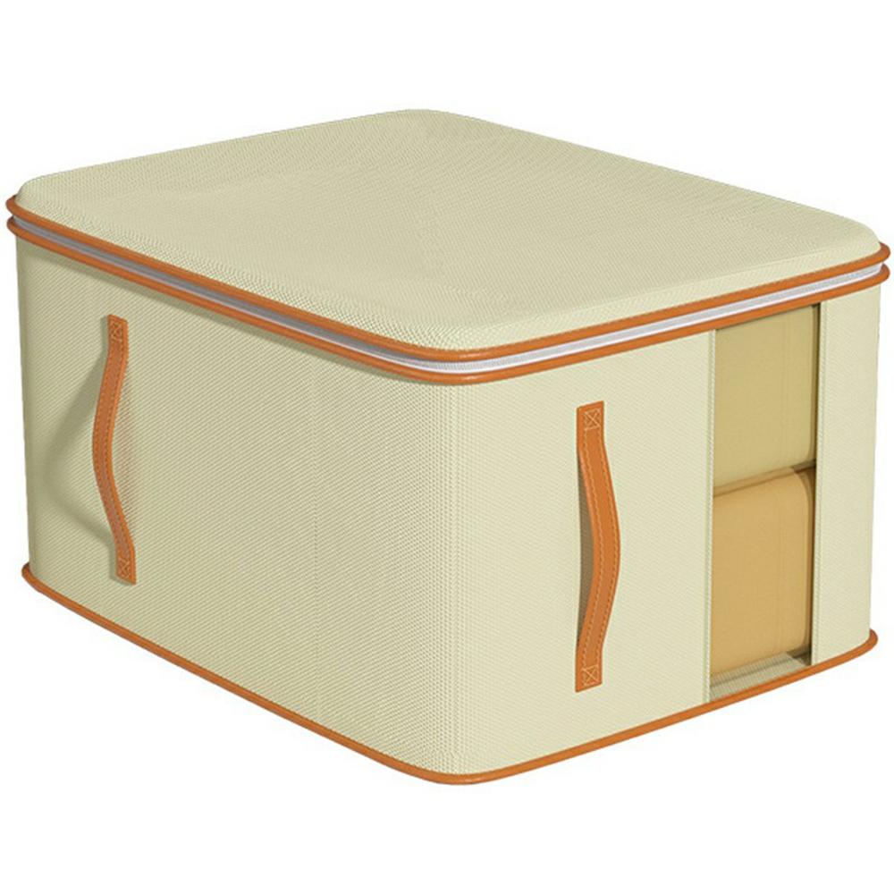 54 X 42 X 20cm Clothes Storage Bag with Window Visible Quilt Organizer Container