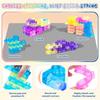 Soft Rubber Decompression Children's Building Block Toys (40 Pieces)