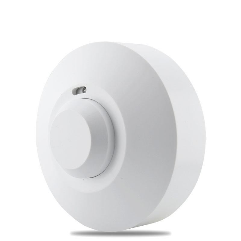 5.8GHz 110V-240V LED Microwave HF System with 360 Degree Radar Motion Sensor Light Switch Ceiling Light Body Motion Detector