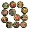 Colored Chinese Zodiac Commemorative Coins And Horse Year Commemorative Medals