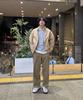 CUZNELLO Soft Saddle Crewneck Knit_Sky