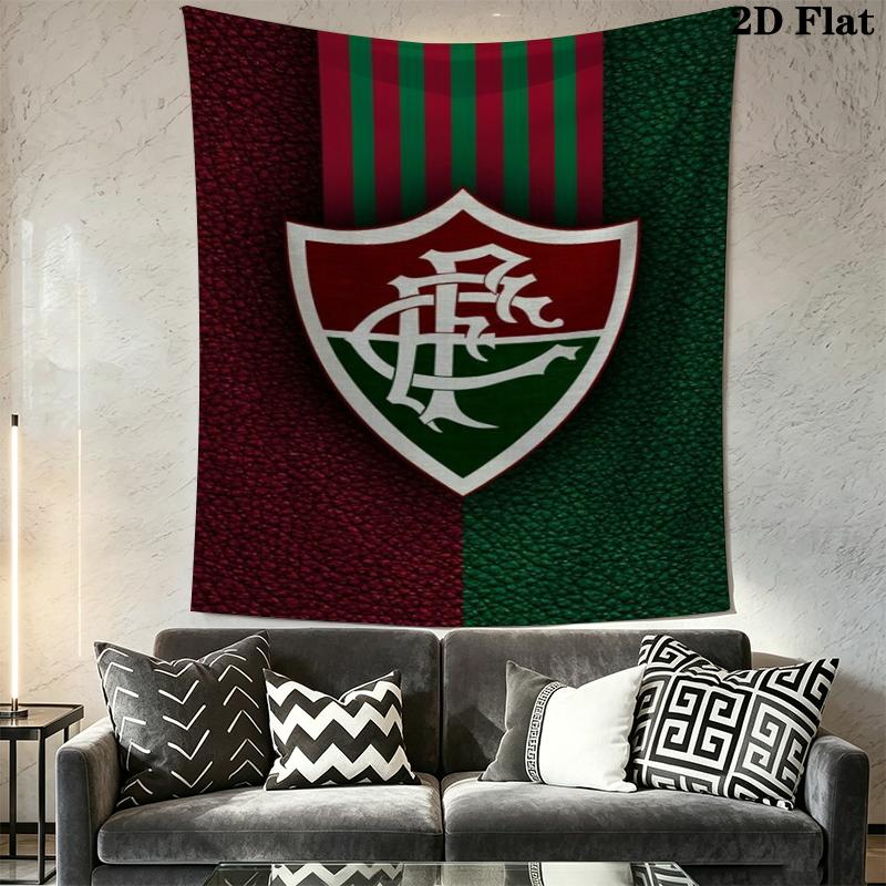 Fluminense Wall Tapestry Aesthetic Wall Hanging Printed Fabric Blanket Decorative Tapestries for Bedroom Living Room Home Decor