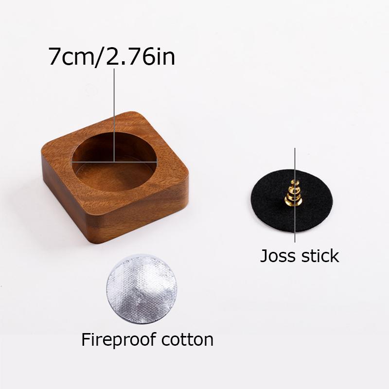 Tămâie Chineză de Interior Nucă Tămâie Condiment Decor de Uz Casnic Arzător de Tămâie Difuzor de Parfum