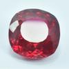 Natural Red Ruby Loose Gemstone 16.80 ct Square Cushion Cut for Jewelry Making and Gem Collections