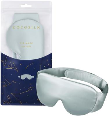 COCOSILK Eye Light Restful Adjustable Silk Eye Sleep Relieves Eye Cocosilk Mask, 100% Silk, 99.9% Blocking, Sleep, Breathable, Lightweight, Unisex,