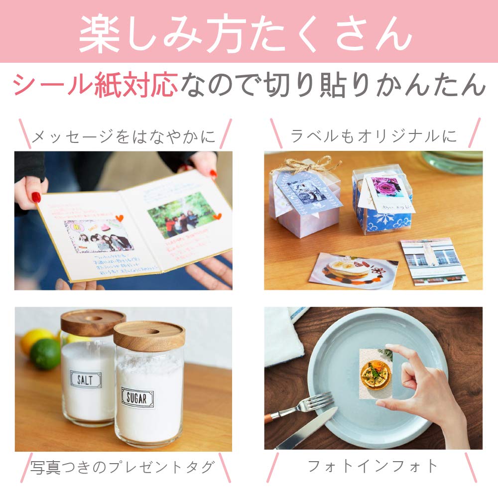 Canon Sofortbildkamera-Smartphonedrucker iNSPiC Mattschwarz ZV-123-MBK